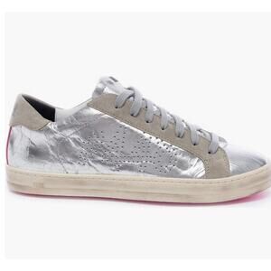 P448 John Metallic Ghinea Sneakers SZ 38
